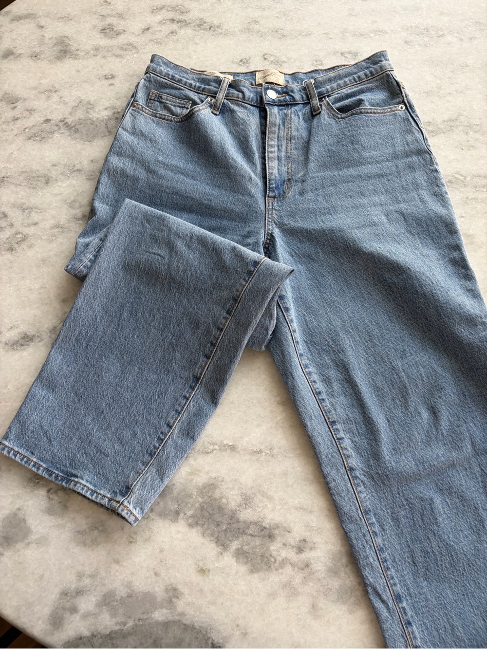Universal Thread Vintage Straight Cropped Jeans